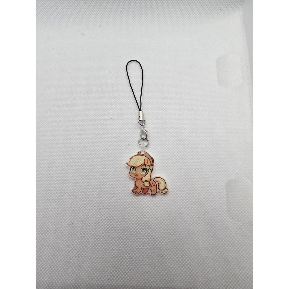 Applejack My Little Pony Inspired Phone Charms! Handmade!
Keych